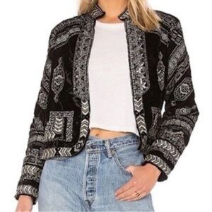 500 Maison Cingset Embellished Velvet Jacket
